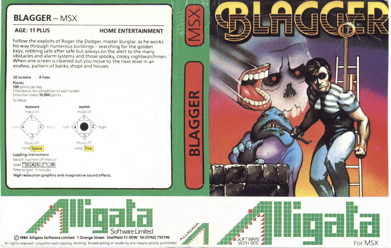 MSX Games World - Blagger