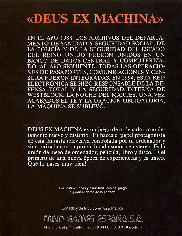 Deus Ex Machina