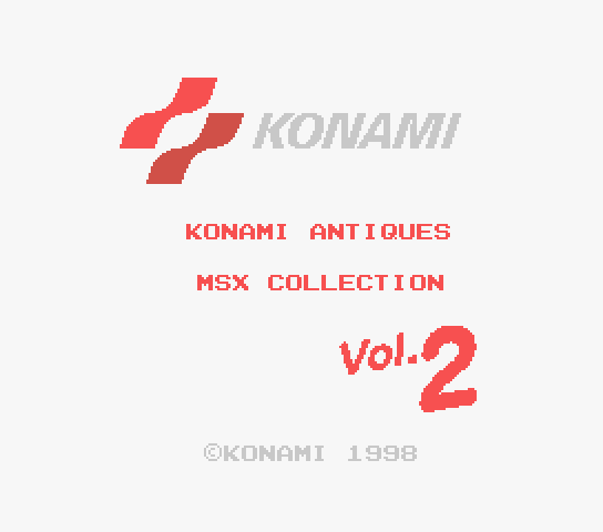 MSX Games World - Konami Antiques MSX Collection Vol.2