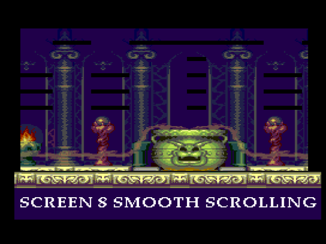 MSX Games World - Screen 8 Smooth Scrolling