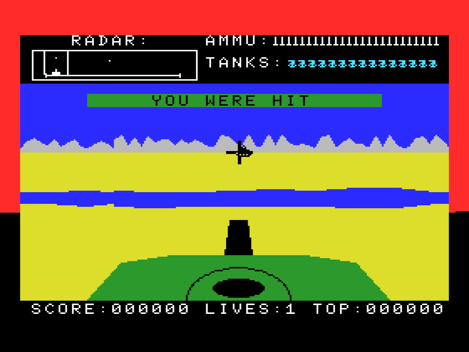 MSX Games World - Tank Attack