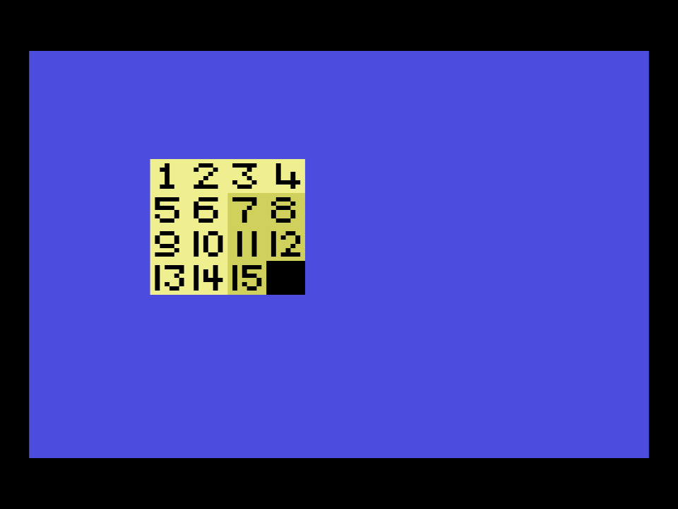 MSX Games World - Schuifspel